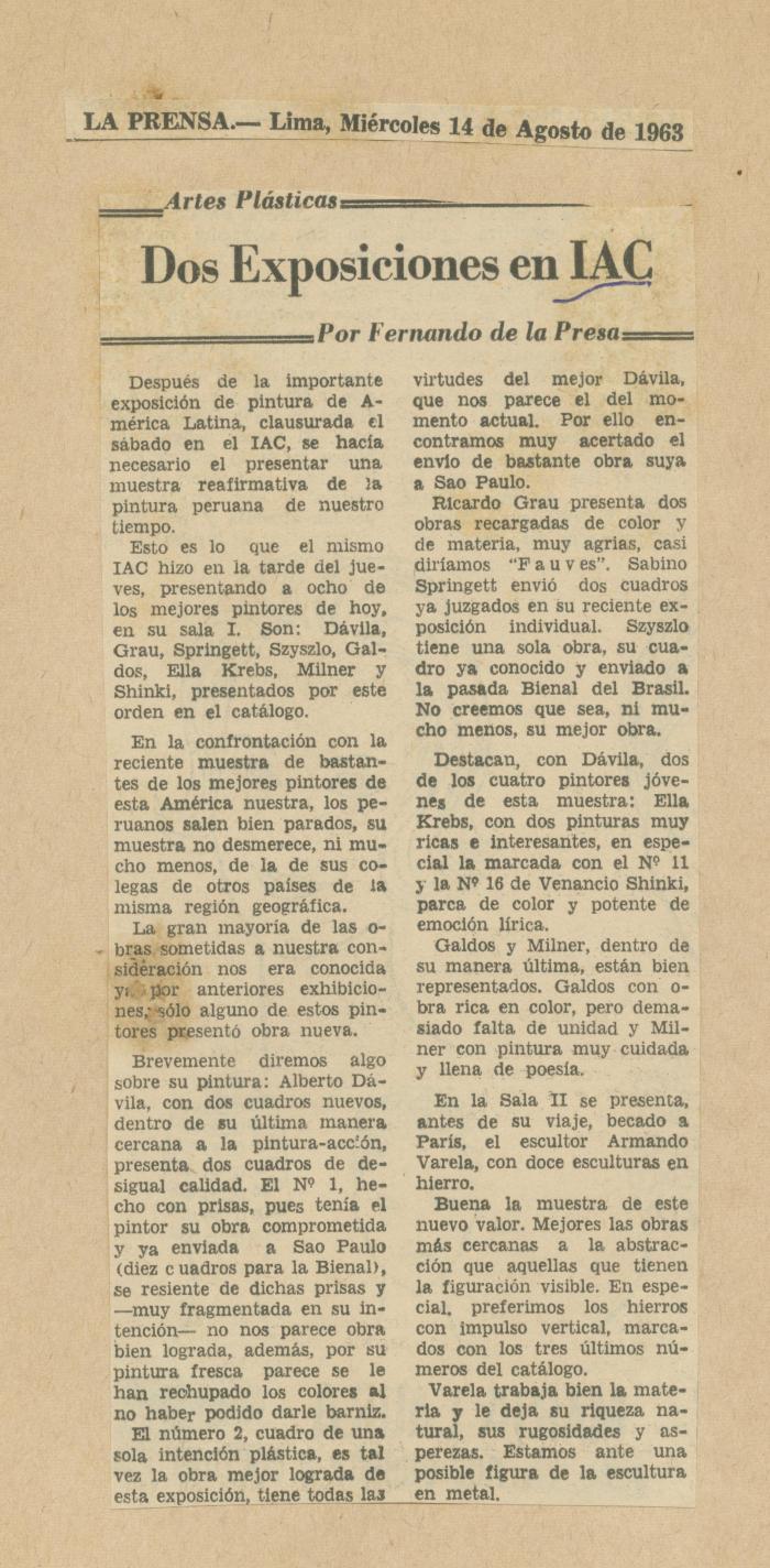 "Dos exposiciones en IAC"