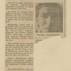 "Pintor informalista francés expondrá en el IAC"