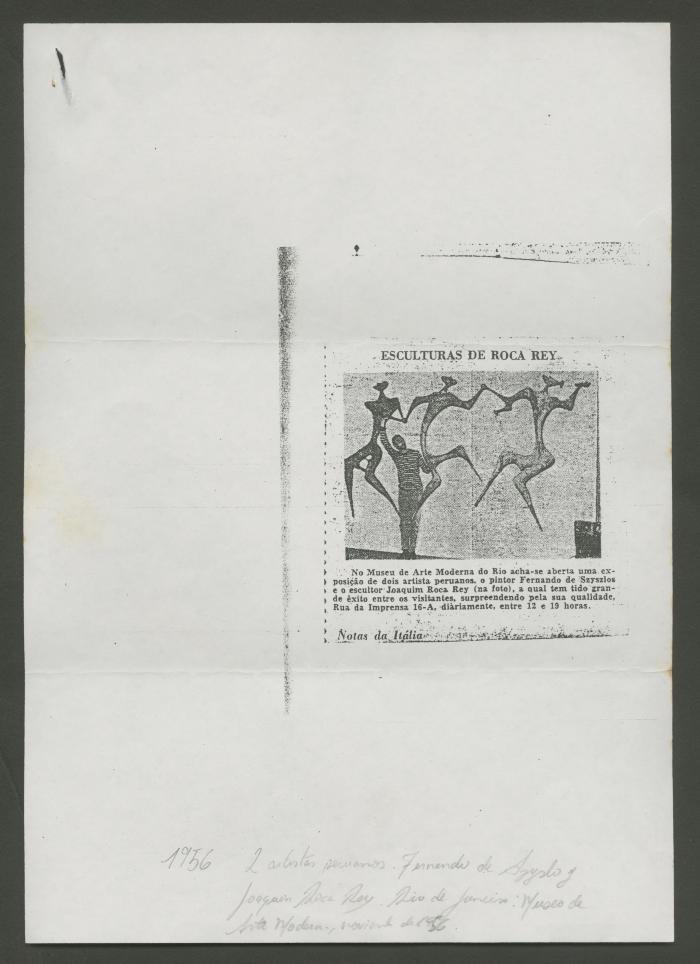 "Esculturas de Roca Rey"