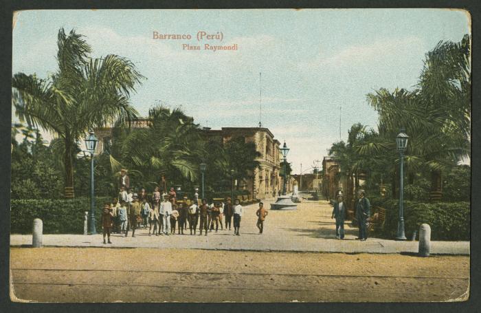 Barranco. Plaza Raymondi