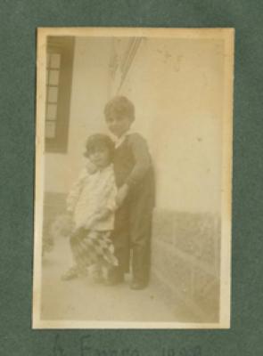 José Sabogal y Rosa Teresa Sabogal Wiesse