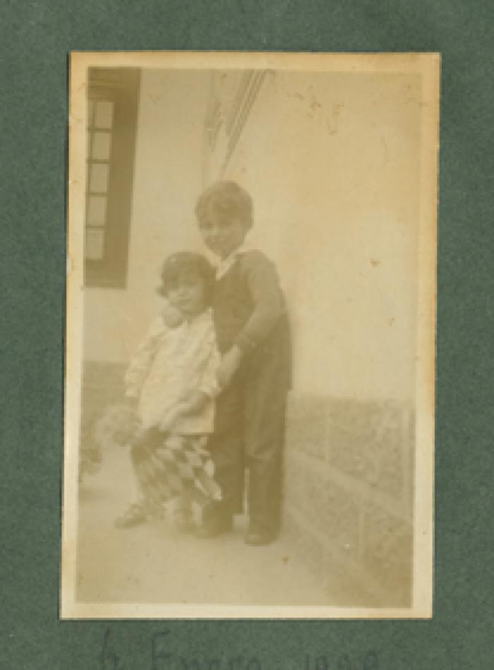 José Sabogal y Rosa Teresa Sabogal Wiesse