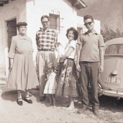 Josefa Dunin-Borkowski y familiares