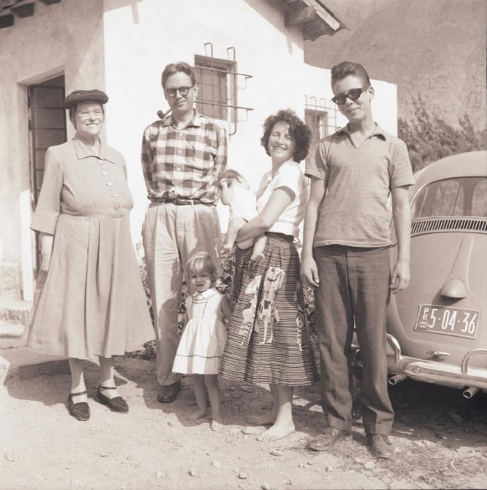 Josefa Dunin-Borkowski y familiares