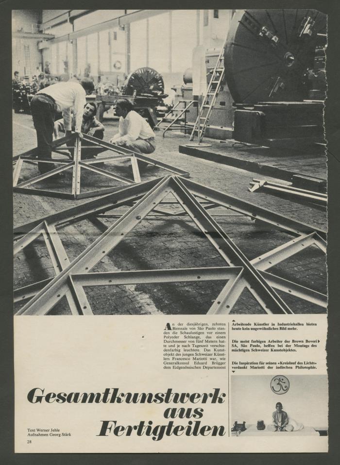 Gesamtkunstwerk aus Fertigteilen