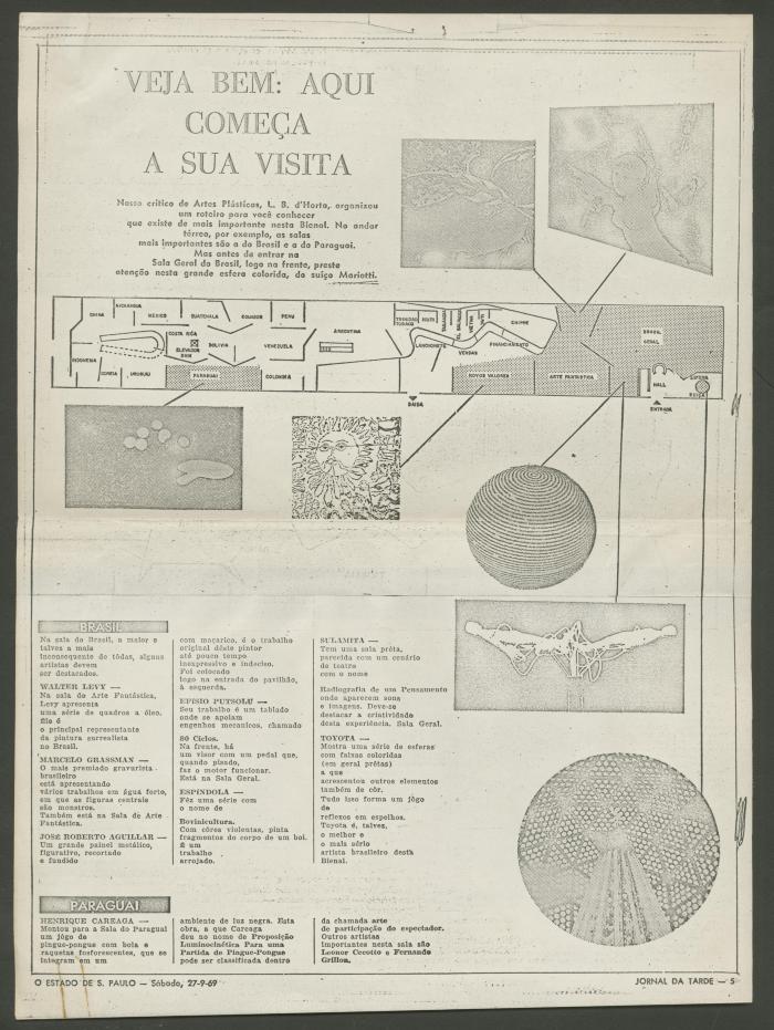 Veja bem; aqui começa a sua visita