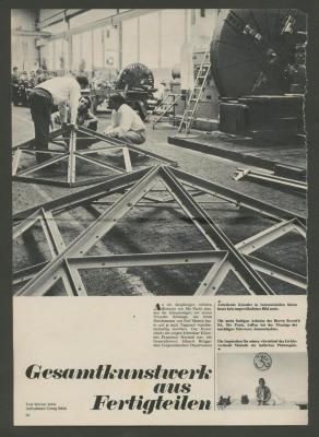 Gesamtkunstwerk aus Fertigteilen