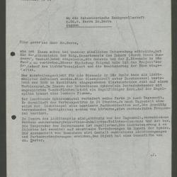 Carta de Francesco Mariotti al Dr. Berra