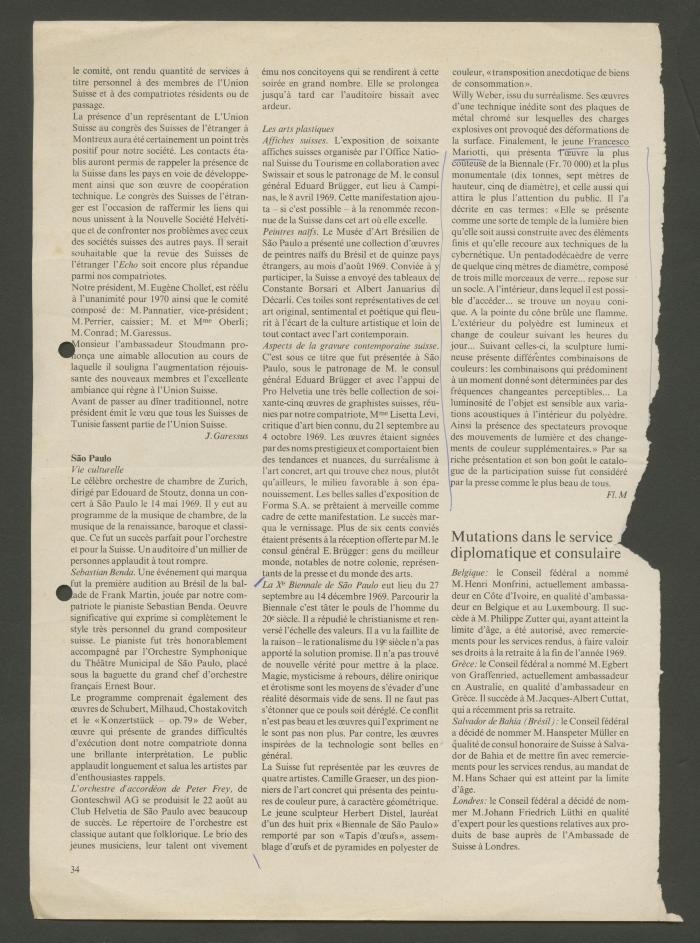 São Paulo. Vie culturelle