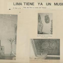 “Lima tiene ya un museo. El arte y la vida del Perú a través del tiempo”