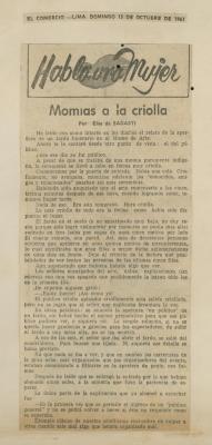 "Momias a la criolla"