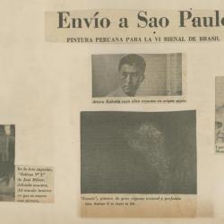 "Envío a Sao Paulo"