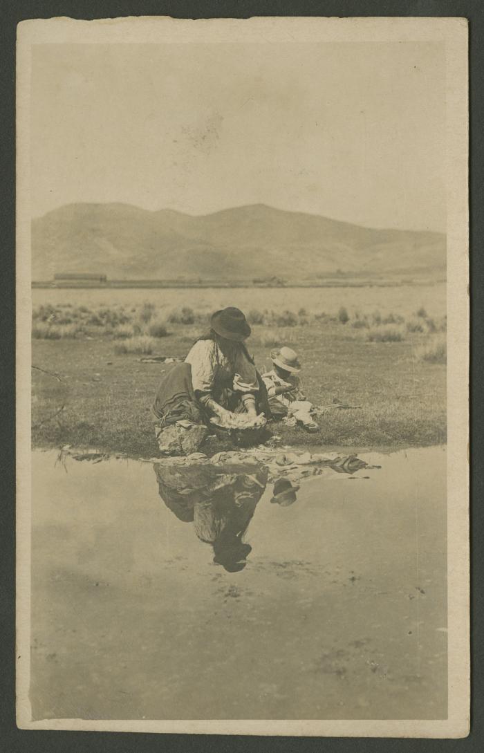 Lavandera indígena