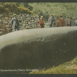 "Cuzco (Perú), Ruinas incaicas. Piedra monumental"