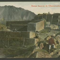 "Ruinas incaicas de Ollantaytambo (Perú)"