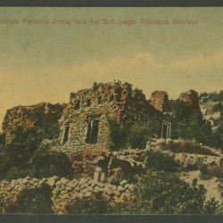 "Ruinas, Palacio Inca, Isla del sol, Lago Titicaca "