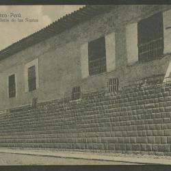 "Cuzco-Perú. Pared del palacio de las ñustas"