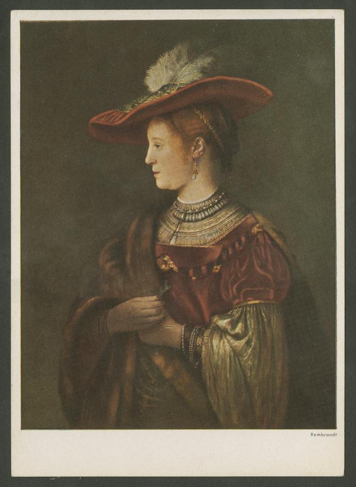 Tarjeta postal-Casa Rembrandt