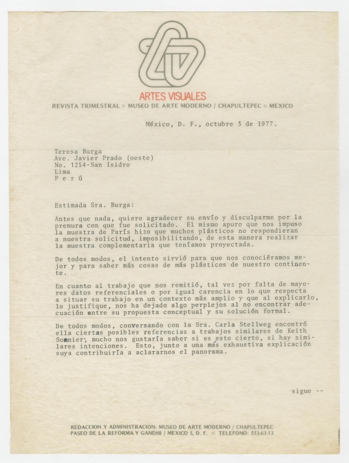Carta de José Carlos González