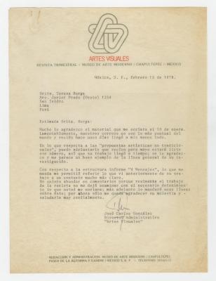 Carta de José Carlos González