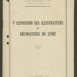 V Exposition des illustrateurs et décorateurs du livre