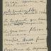 Una nota y tres tarjetas con notas manuscritas por Elena Izcue