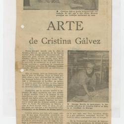 "Arte de Cristina Gálvez"