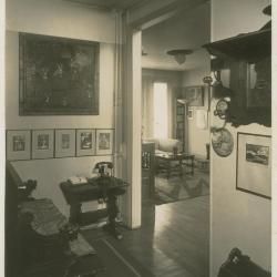 Interior de atelier de las hermanas Izcue en París