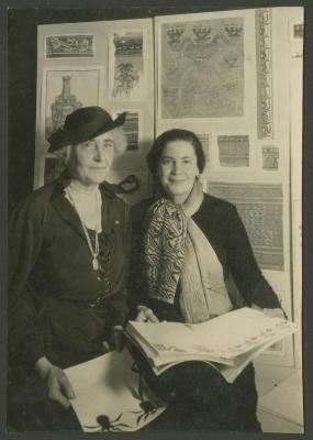 Anne Morgan y Elena Izcue