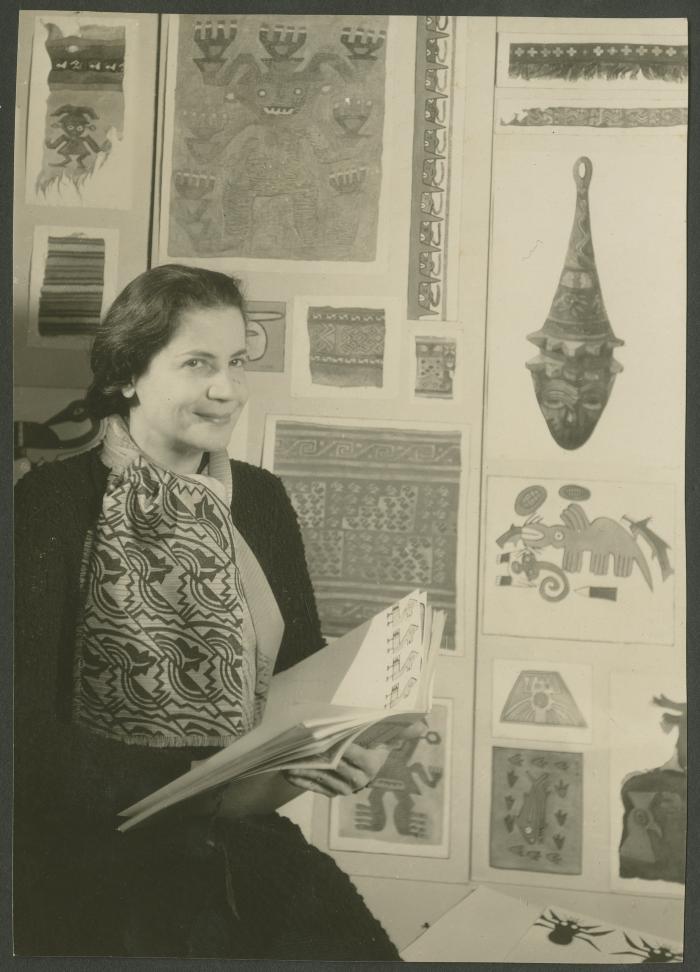 Elena Izcue y su libro "El arte peruano en la escuela"