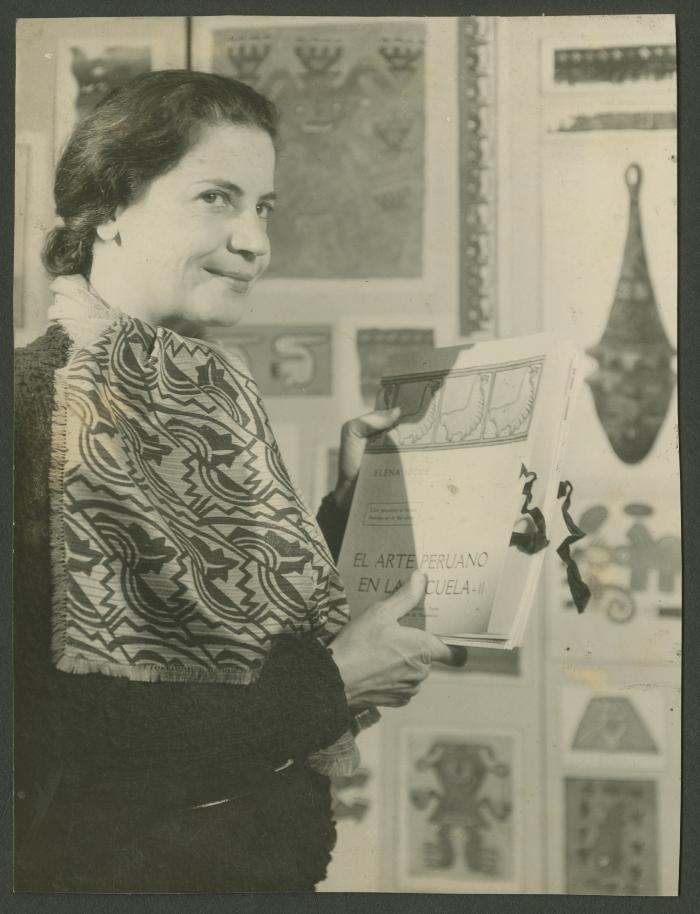 Elena Izcue y su libro "El arte peruano en la escuela"