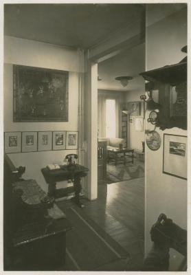 Interior de atelier de las hermanas Izcue en París