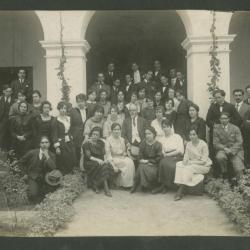 Daniel Hernández y alumnos