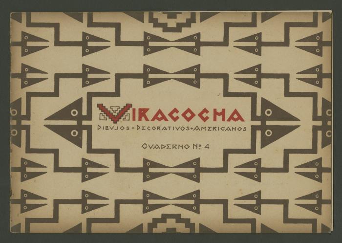 Viracocha: dibujos decorativos americanos, cuaderno 4