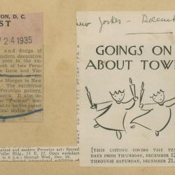 "Goings on About Town"
