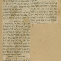 "On the Sun Deck-Peruvian Artists"