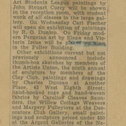 Exhibición de Elena y Victoria Izcue