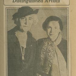 "Distinguished Artists"