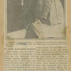 "París Luncheon is Lucky for Shy Peruvian Artist"