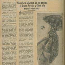 "Animado por las hermanas Izcue, el arte primitvo del Perú, se impone en París y Nueva York"