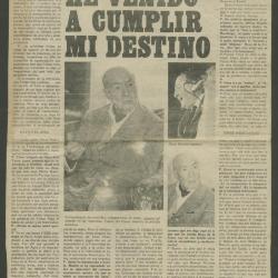 Recortes sobre Felipe Cossío del Pomar: "Los fusilamientos de Chan Chan"