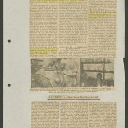 "Se inauguró hoy la exposición de articulos de paja confeccionados en las Escuelas-Talleres de Lambayeque"