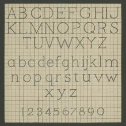 Hojas de diseño de letras diversas