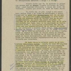 Carta de Philip Ainsworth Means a Elena Izcue