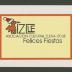 Sobre pequeño con cinco tarjetas de "Felices fiestas"