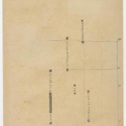 Boceto de recuadro con medidas