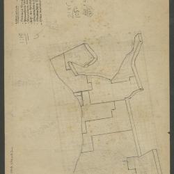 Cercado Lima Vieja. Dibujo de mapa del distrito