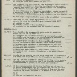 Con respecto a la prostitución, el sexo, aborto