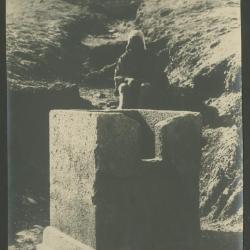 Piedra de sacrificio humano Tiahuanaco