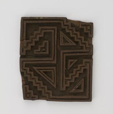 Diseño geométrico de simil prehispánico